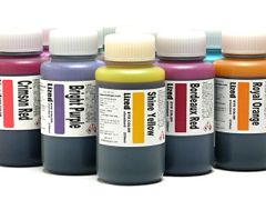 [Lized]다이 칼라[대](용제성) 전 10색 250ml 염료 용제 접착제 염료 가죽 크래프트 파렛트