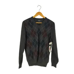 ブルックスブラザーズ 346 BROOKS BROTHERS 90-2000S ウール アーガイル Vネックニット メンズ JPN：3 