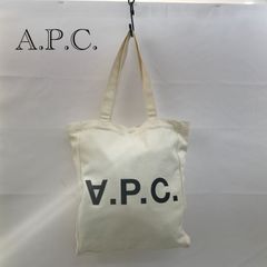 美品】A.P.C. フラワープリント トートバッグ - メルカリ