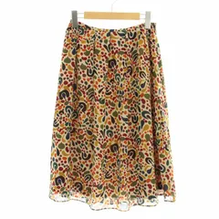 ホコモモラ JOCOMOMOLA フレアスカート ひざ丈 総柄 40 マルチカラー GJHAG-44130 /NQ