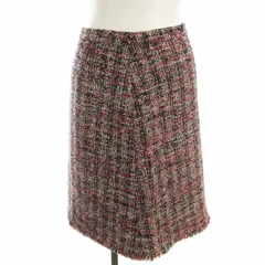 セオリー Theory タイトスカート ミニ ツイード 0 赤 レッド 01-0107304-894-698 /EE