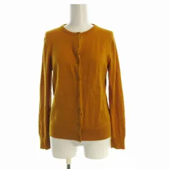 グリーンレーベルリラクシング ユナイテッドアローズ green label relaxing CB W リバティカーディガン ニット 花柄 クルーネック 長袖 オレンジ 3628-181-0565 /RO