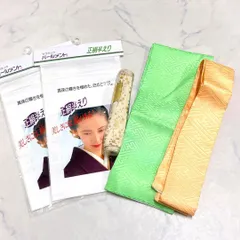 半衿　伊達衿　光映箔　まとめ売り　5点セット　絽　塩瀬　着物　114tz