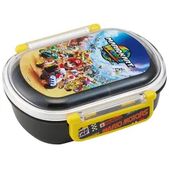 マリオ MARIO 弁当箱 ランチボックス 小判 360ml 食洗機OK 日本製  マリオカート ワールド 子供 子ども キッズ キャラクター スケーター