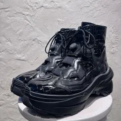 Maiosn Margiela × Reebok メゾン マルジェラ × リーボック Tabi Instapump Fury Hi ハイカットスニーカー F53W130 ブラック size:US10【代官山B02】