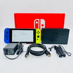 Nintendo Switch 本体 (ニンテンドースイッチ)  2019年 バッテリー強化版  Joy-Conカスタム    任天堂 　動作確認済み
