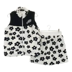 サイズ：2 KISS ON THE GREEN キスオンザグリーン  ボアベスト スカート上下セット  ホワイト系 [240101620153] ゴルフウェア レディース ストスト