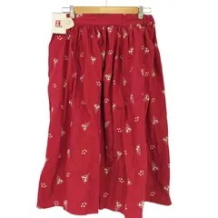 ユーズドフルギ USED古着 bliss bunch コットン 総柄 フレアスカート レディース FREE 