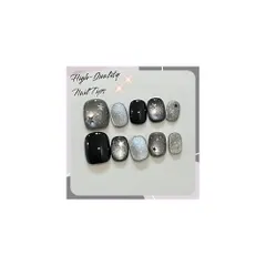 短めネイルチップ Sサイズ/家事育児でも邪魔なし