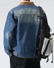 デニムジャケット ゆったり ビッグシルエット Mサイズ