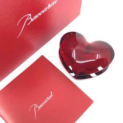 Baccarat バカラ ハート 置時計 インテリア - メルカリ