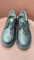 【LLサイズ】LOVEHUNTER ポストマンシューズ ブラック 厚底 外羽根