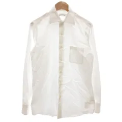 グリーンレーベルリラクシング ユナイテッドアローズ green label relaxing ワイシャツ ドレス 長袖 40 ストライプ 白 ホワイト /GV