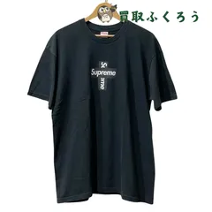 シュプリーム　Supreme　20AW Supreme Cross Box Logo Tee　シュプリーム クロス ボックス ロゴ Tシャツ　黒　白　サイズXL