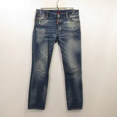【姫路東店】 中古 DSQUARED2 | ディースクエアード デニムパンツ Medium Waist Cropped Twiggy Jean S75LA0813 インディゴ サイズ：36 【112】