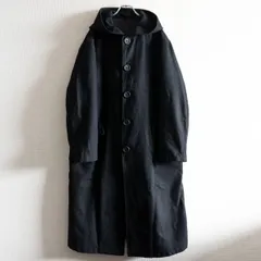 【90s/アーカイブ】Y's for men【フード付き ロング コート】 YOHJI YAMAMOTO ヨウジヤマモト ワイズフォーメン 26020353のサムネイル