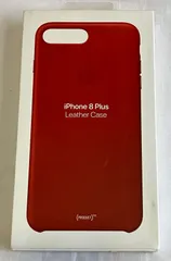 【純正】iPhone 8 Plus / 7 Plusレザーケース - (PRODUCT)レッド