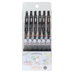 ポチャッコ SARASA ボールペン 6本セット