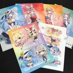 【広店】ねぽらぼとおでかけ クリアファイル 全6種 ホロライブ【718-3581】
