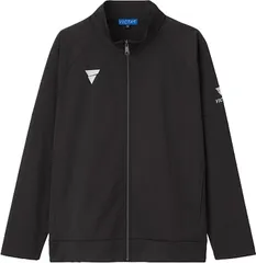 新品 ヴィクタス(VICTAS) 卓球 トレーニングウェア 吸汗速乾 伸縮 男女兼用 V-JJ509 ブラック L 542501