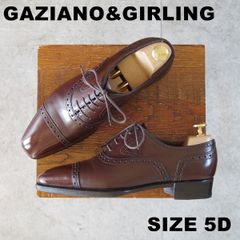 美品 ガジアーノ&ガーリング セントジェームスⅡ 5.5E 24cm チェリー 