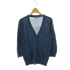 マーガレットハウエル MARGARET HOWELL カーディガン ニット 2 ダスティブルー /ES