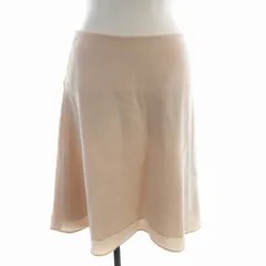 セオリー Theory CLASSIC CREPE FLARED SKIRT L フレアスカート ひざ丈 2 ピンク 012107309210702 /EE