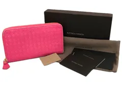 BOTTEGA VENETA ボッテガヴェネタ イントレチャート ラウンドジップ 長財布
