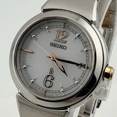 SEIKO 1B22 -0BF0 セイコー LUKIA ルキア　レディース　腕時計 稼働品 電波ソーラー 受信確認済み【W314】