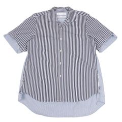 激レア！2004SS CDG “BIG BUTTON STRIPE SHIRT” - メルカリ