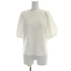 アナイ ANAYI カットソー パフスリーブ 五分袖 38 白 ホワイト 102228-15-070-01-380 /RO