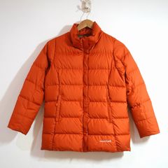 モンベル トラベルダウンパーカ S 800FP オレンジ レディース ダウン 