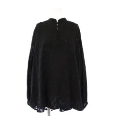 ジャーナルスタンダード レリューム JOURNAL STANDARD relume シャツ ブラウス 長袖 ワンカラー 総柄 F 黒 ブラック /BB