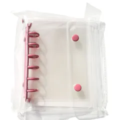 アイプランニング クリアシール帳 シールバインダー レッド