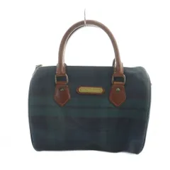 ポロ ラルフローレン POLO RALPH LAUREN ハンドバッグ ミニボストン ロゴ PVC レザー 緑 グリーン ■GY18 /MQ