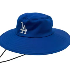 【中古】 Los Angeles Dodgers 大谷翔平　MLB　父の日限定 Security Benefit　ハット ブルー【尾張小牧店】【専】