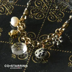 【新品】【CO＊STARRING コ・スターリング】フロントチャーム ネックレス (25-8-009-sne)レディース アクセサリー おしゃれ カジュアル 大人 上品 ナチュラル オケージョン おしゃれ ナチュランド 人気 30代 40代 50代 60代