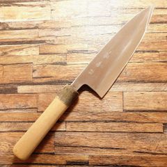京都 有光】木製鞘付き 出刃包丁 高級 厚さ7mm 美品 希少 - メルカリ
