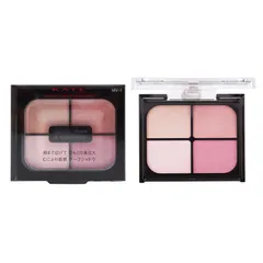 KATE ケイト バウンシーチークシャドウ 本体 MV-1スノーモーヴ 4.9g パウダーアイシャドウ パウダチーク[定形内郵便]