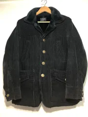 032041  SCHOTT コーデュロイ ジャケット S ブラック 3152014 ショットのサムネイル