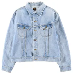 古着 リー Lee デニムジャケット Gジャン カナダ製 メンズXL相当 ヴィンテージ/eaa613840