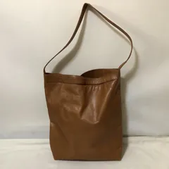 s826　zucca　ズッカ　ブラウン　レザー　トート　