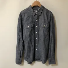 s813　美品　Levi's リーバイス　ブラック　長袖　シャツ　S　デニム
