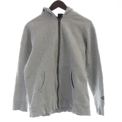 ザノースフェイス THE NORTH FACE ジップアップパーカー フーディー プリント 長袖 M グレー NT61605Z /RO
