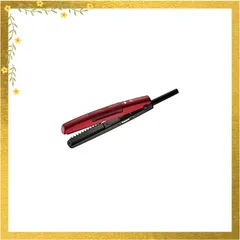 ヴィダルサスーン スチーム ストレート ヘアアイロン マジックシャイン ミニサイズ ポータブルポーチ付き レッド VSS-3003/RJ