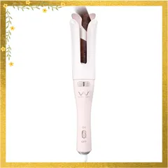 VAV オートカールアイロン 32ｍｍ ワンタッチ自動巻きヘアアイロン セラミックコテ 簡単操作 スタイリング 初心者/不器用さんに向け カーリングワンド