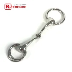 HERMES エルメス スカーフリング モール ロゴ メタル シルバー