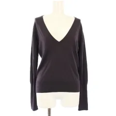 マーガレットハウエル MARGARET HOWELL ジョンスメドレー JOHN SMEDLEY ニット セーター 長袖 Vネック 紫 /TK ▲H