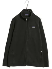 パタゴニア ベターセーター ジャケット メンズ XL 古着 15年製 フリース セーター フルジップ ブルゾン アウトドア 裏起毛 大きいサイズ 黒