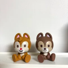 ポップマート 2020 ディズニー ミッキーファミリーシリーズ フィギュア チップ&デール